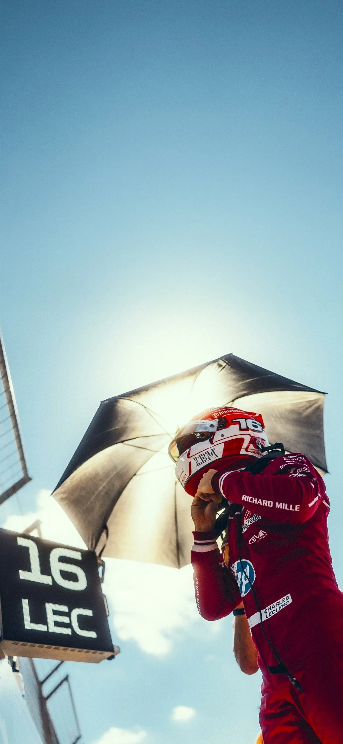 Charles Leclerc Ferrari F1 Wallpaper (2025) – Free Download | F1 Ocean