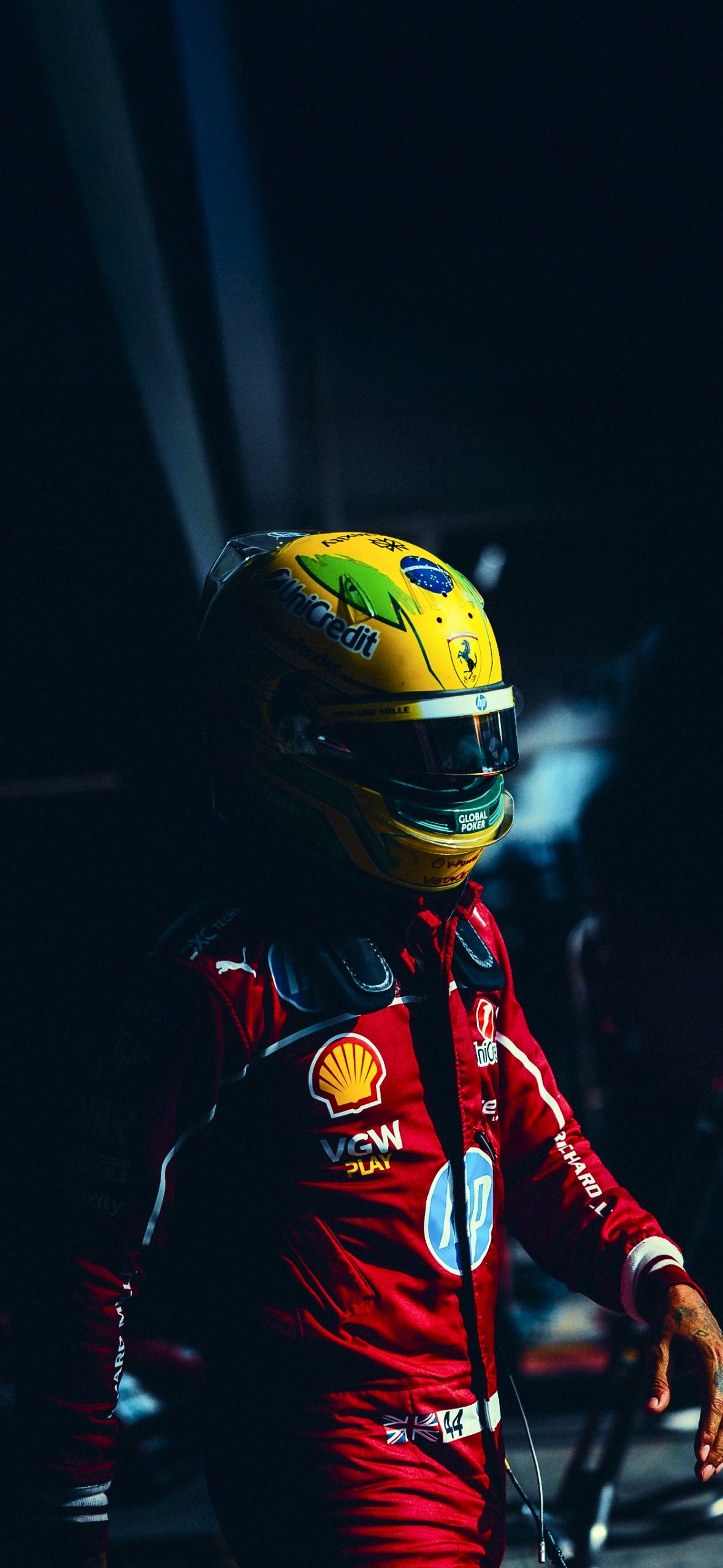Lewis Hamilton Ferrari F1 Wallpaper (2025) – Free Download | F1 Ocean