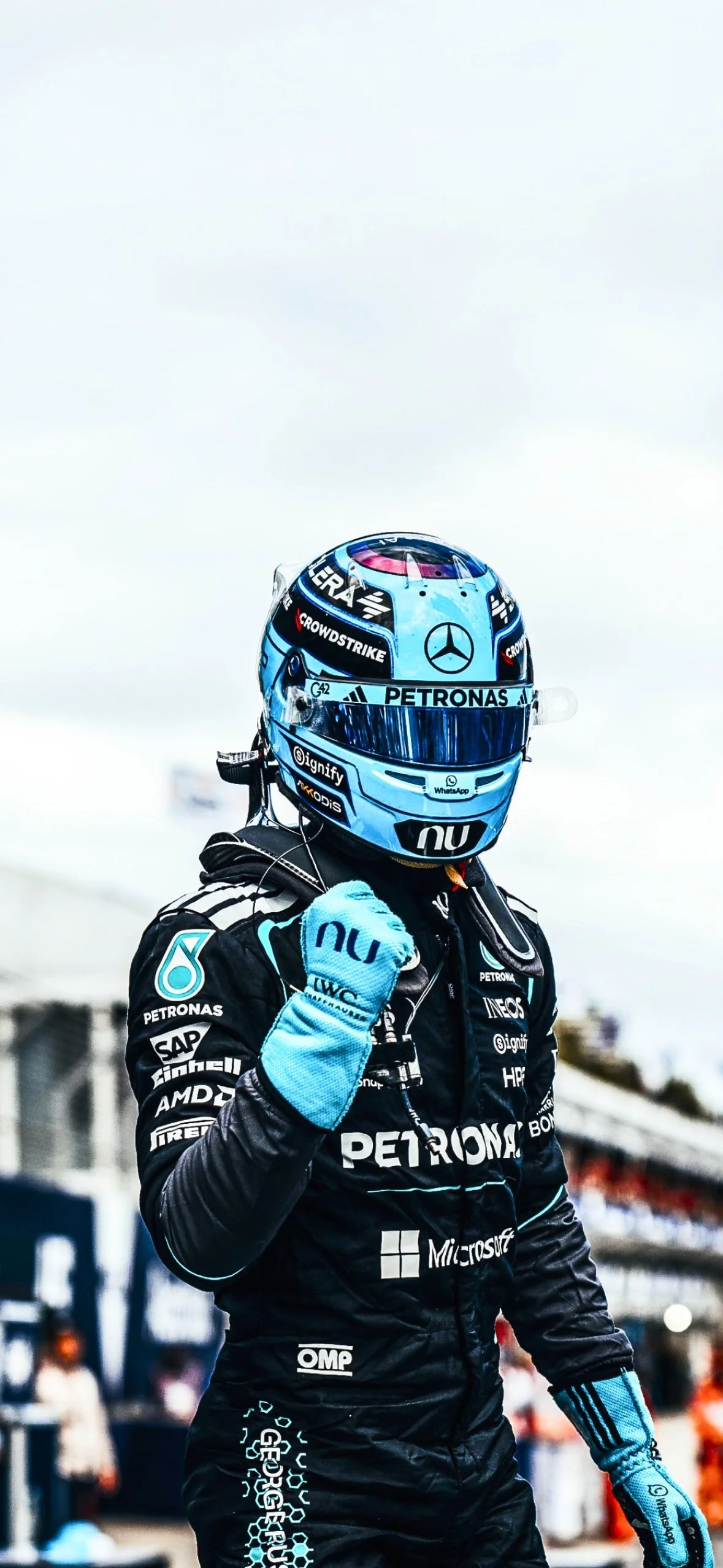 George Russell Mercedes F1 Wallpaper (2026) – Free Download | F1 Ocean