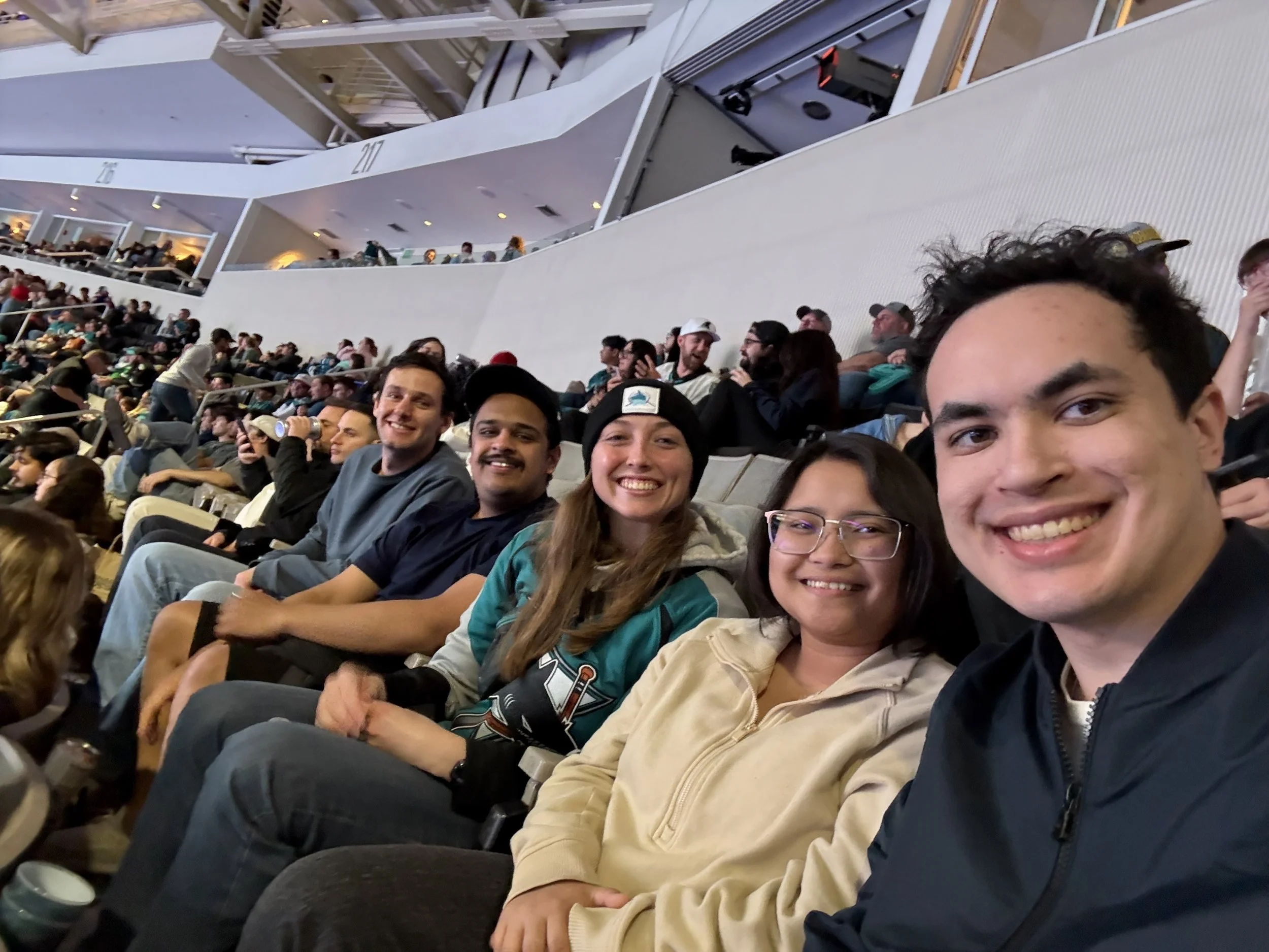 San Jose Sharks vs Calgary Flames Game with my MBA cohort, 2026