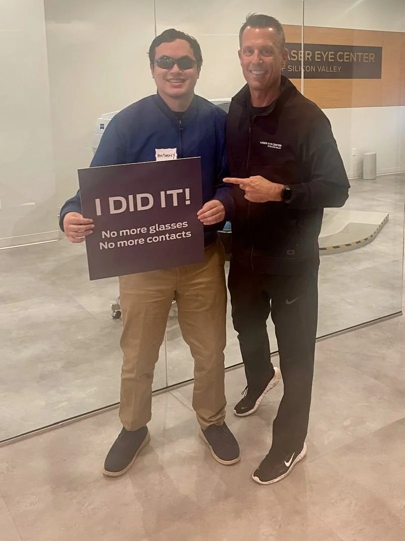 I got Lasik surgery at the beginning of the new year with Dr. Craig Bindi, 2025