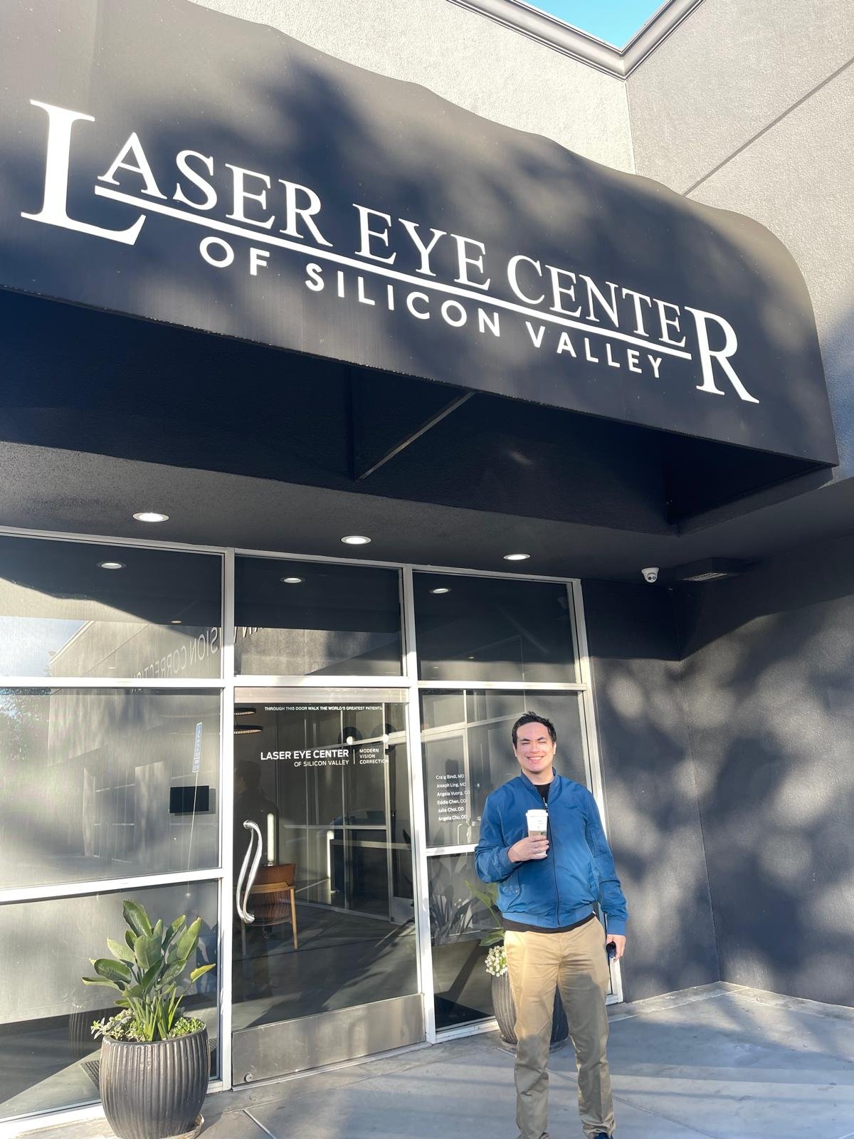 Outside of Dr. Bindi's Office for a follow-up appointment, 2025