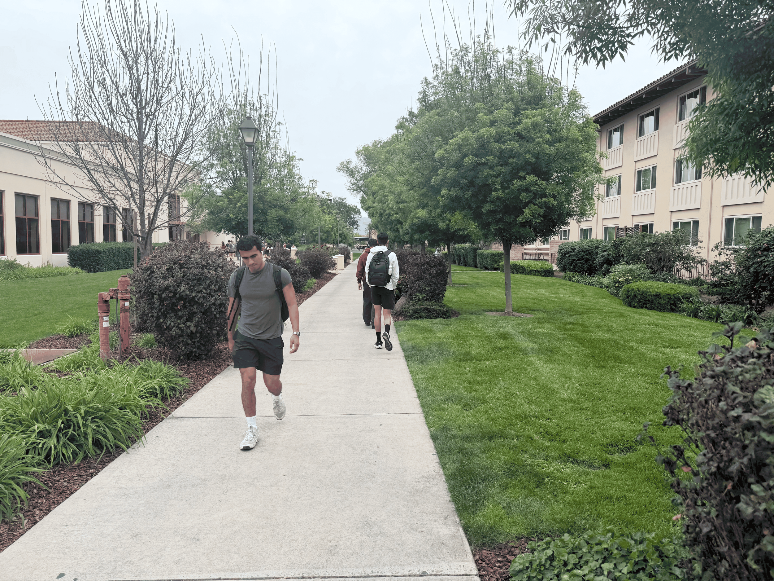 Between classes near the Leavey Center, 2026