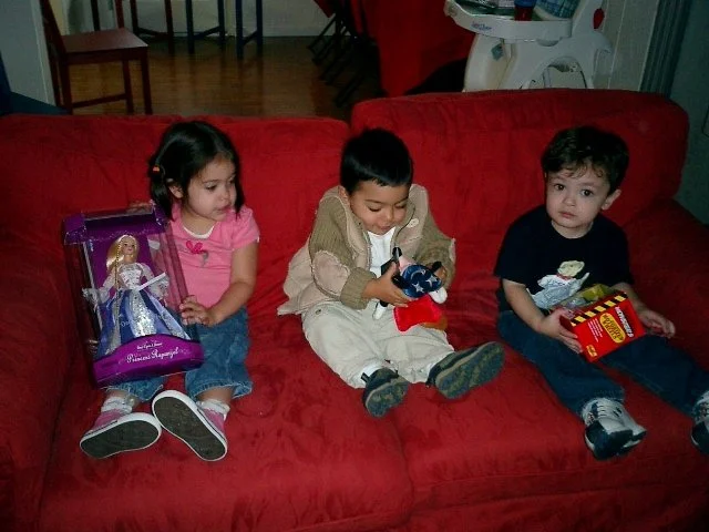 My pre-school friends and I, 2003