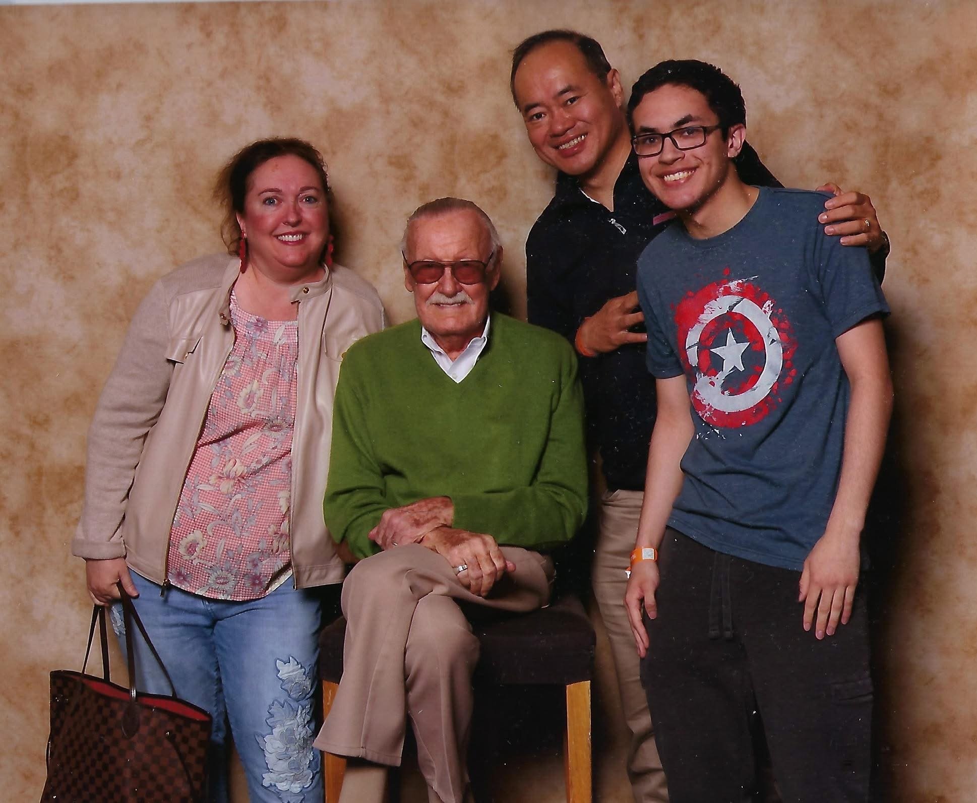 Stan Lee Photo-Op Silicon Valley Comic Con, 2018