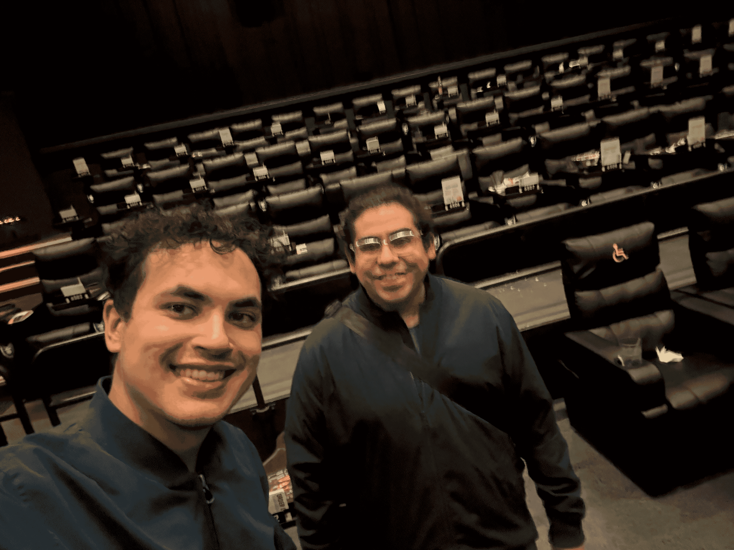 My friend and I after we watched Yorgos Lanthimos' 'Bugonia' starring Emma Stone and Jesse Plemons, 2025