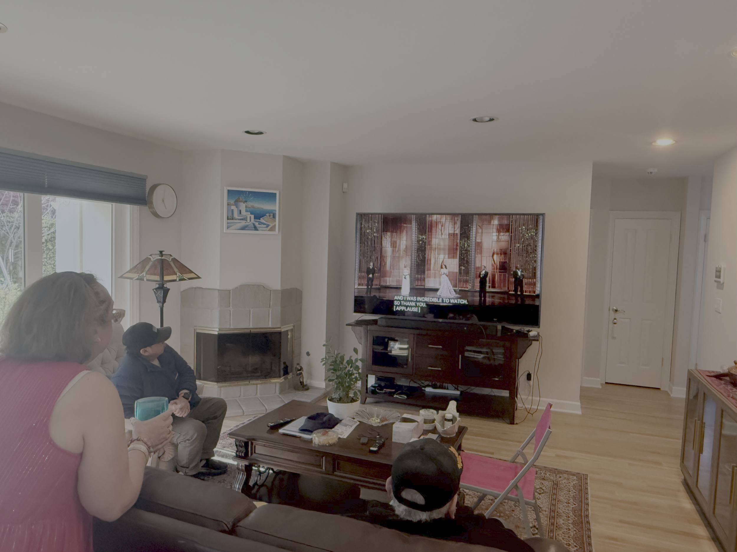 Watching the 98th Academy Awards with my family, 2026