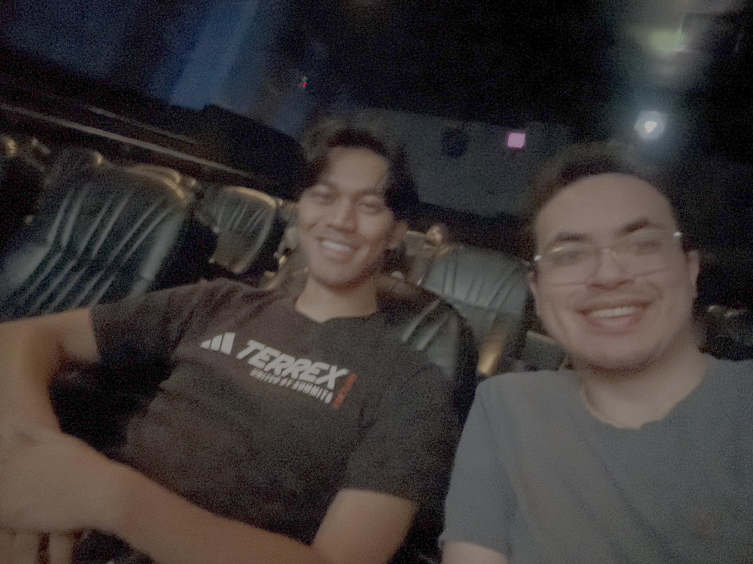 My high school friend and I about to watch Parker Finn's Smile 2, 2024