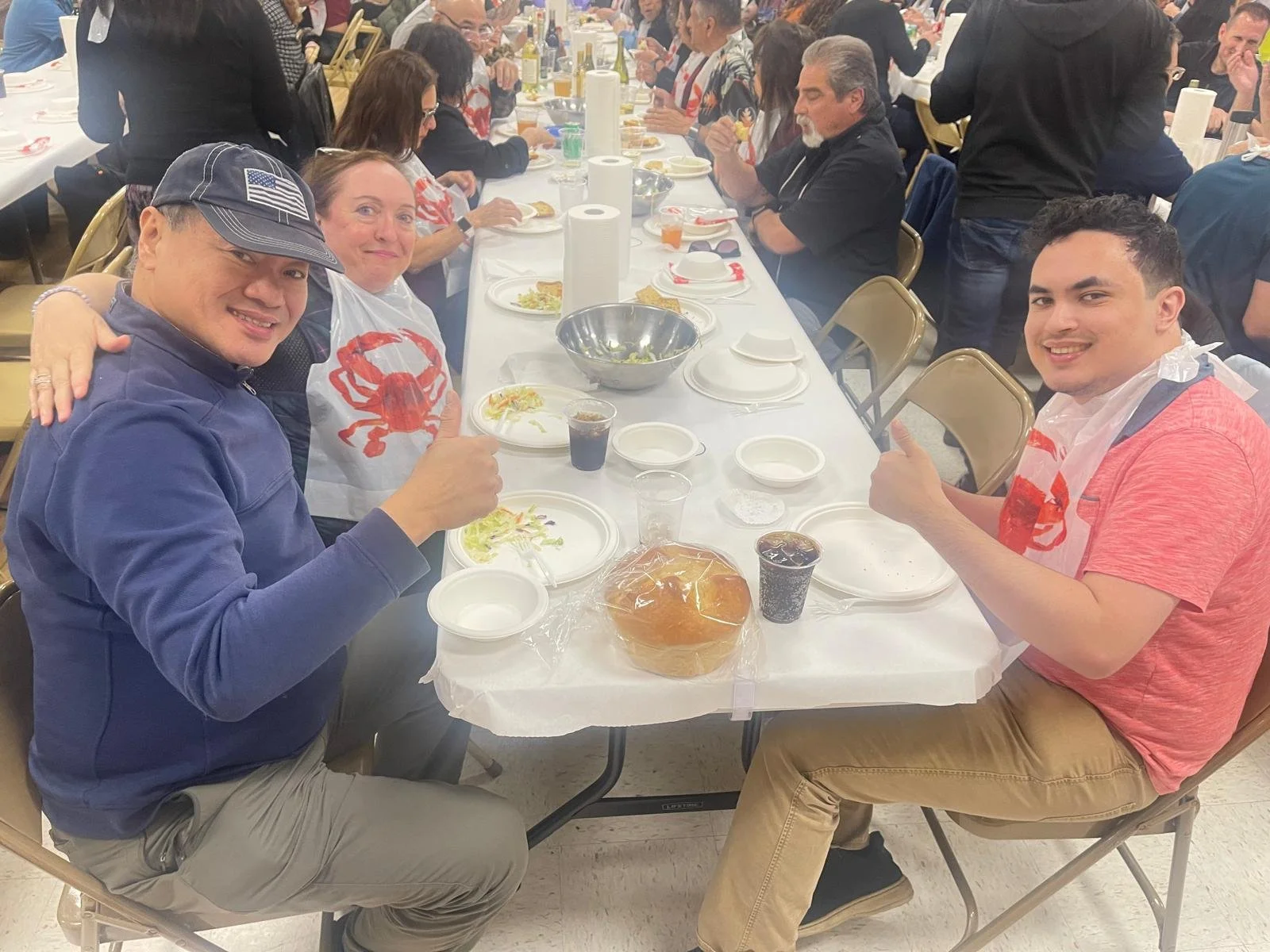 Portuguese IFES Hall Annual Crab Cioppino Feed, which was co-founded by my maternal great-grandfather, who was from the Azores, in the 1900's, 2025