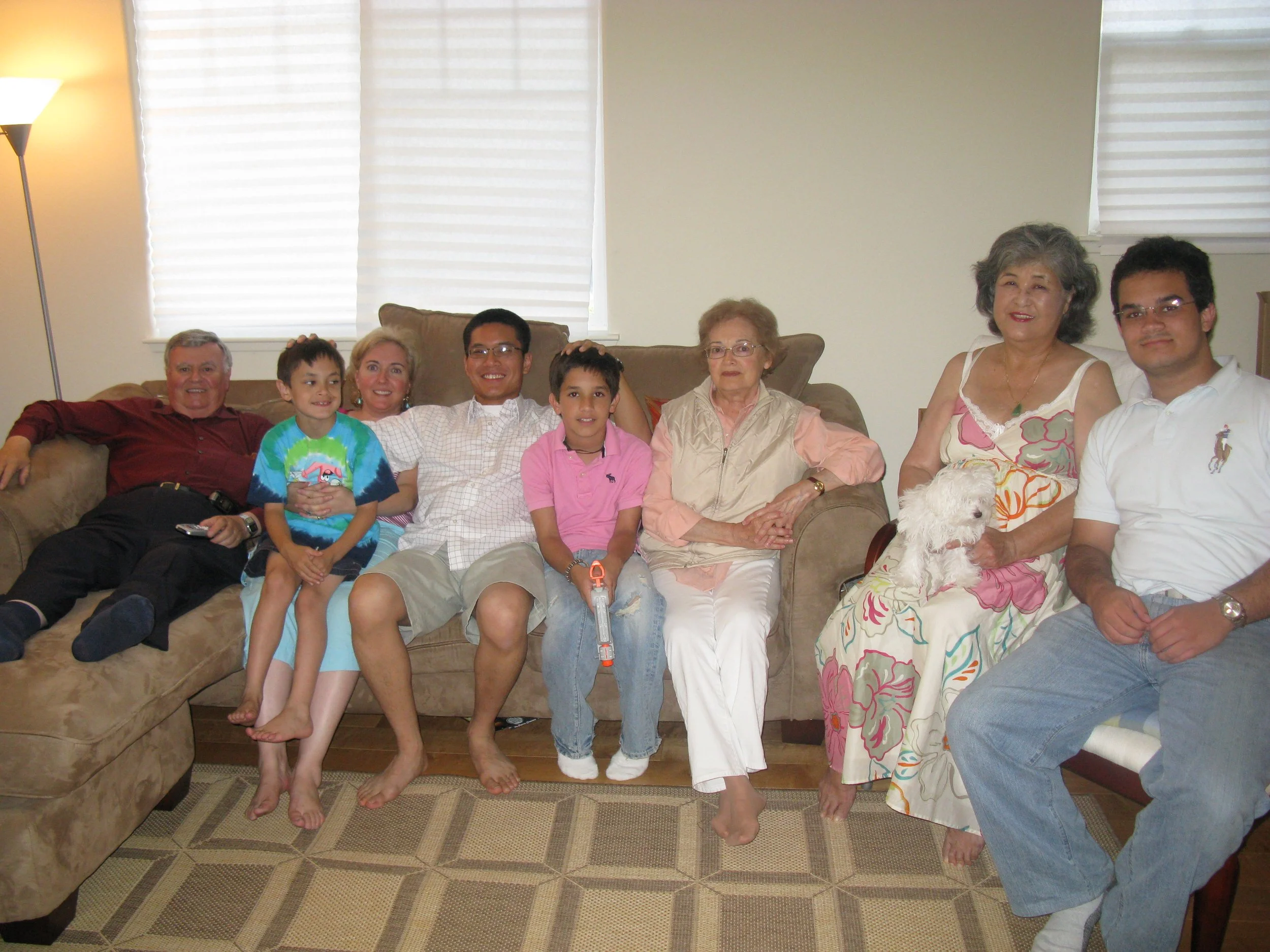 My extended blended family, 2007