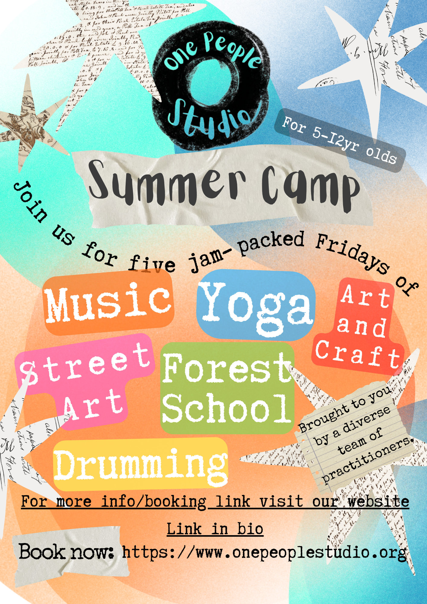 Week 1: Friday 24th July OPS Summer Camp