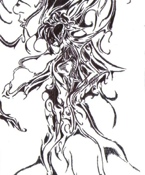 Abstract Ink Artwork