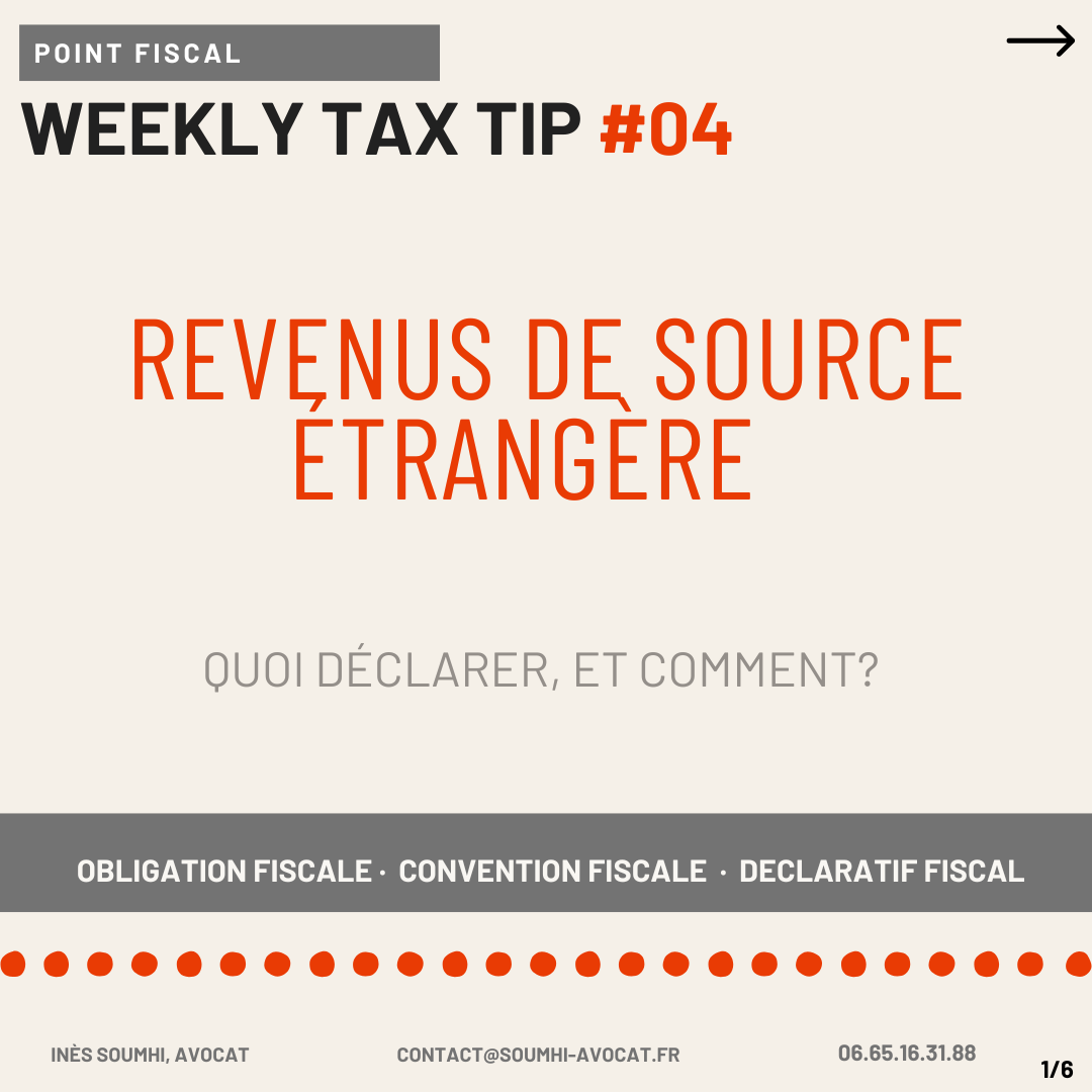 Revenus de source étrangère : quoi déclarer, et comment ?