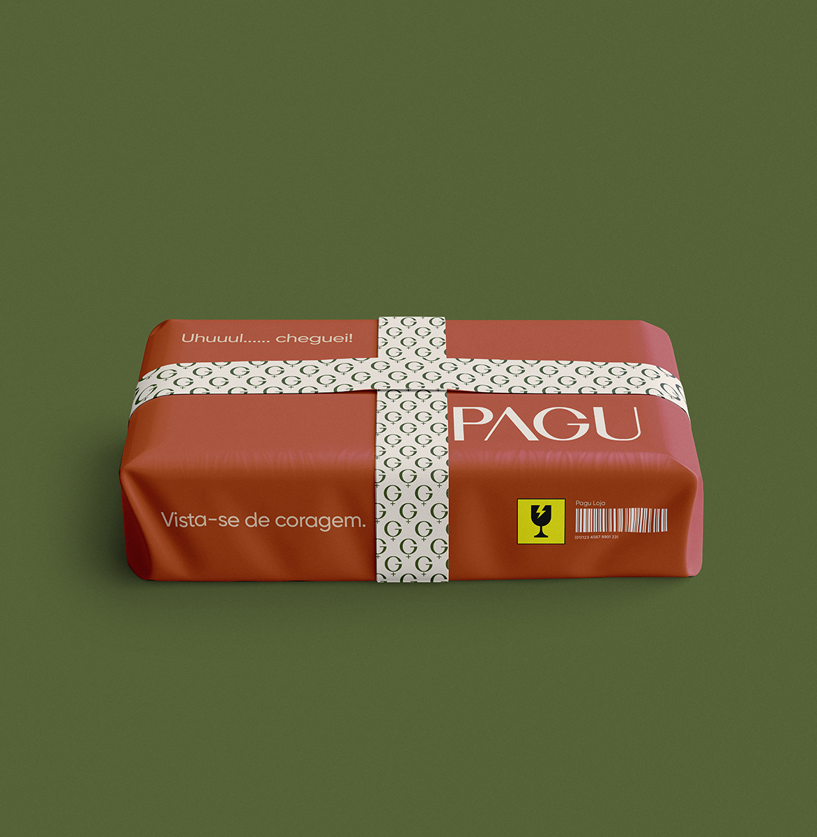 Embalagem de envio Pagu Loja