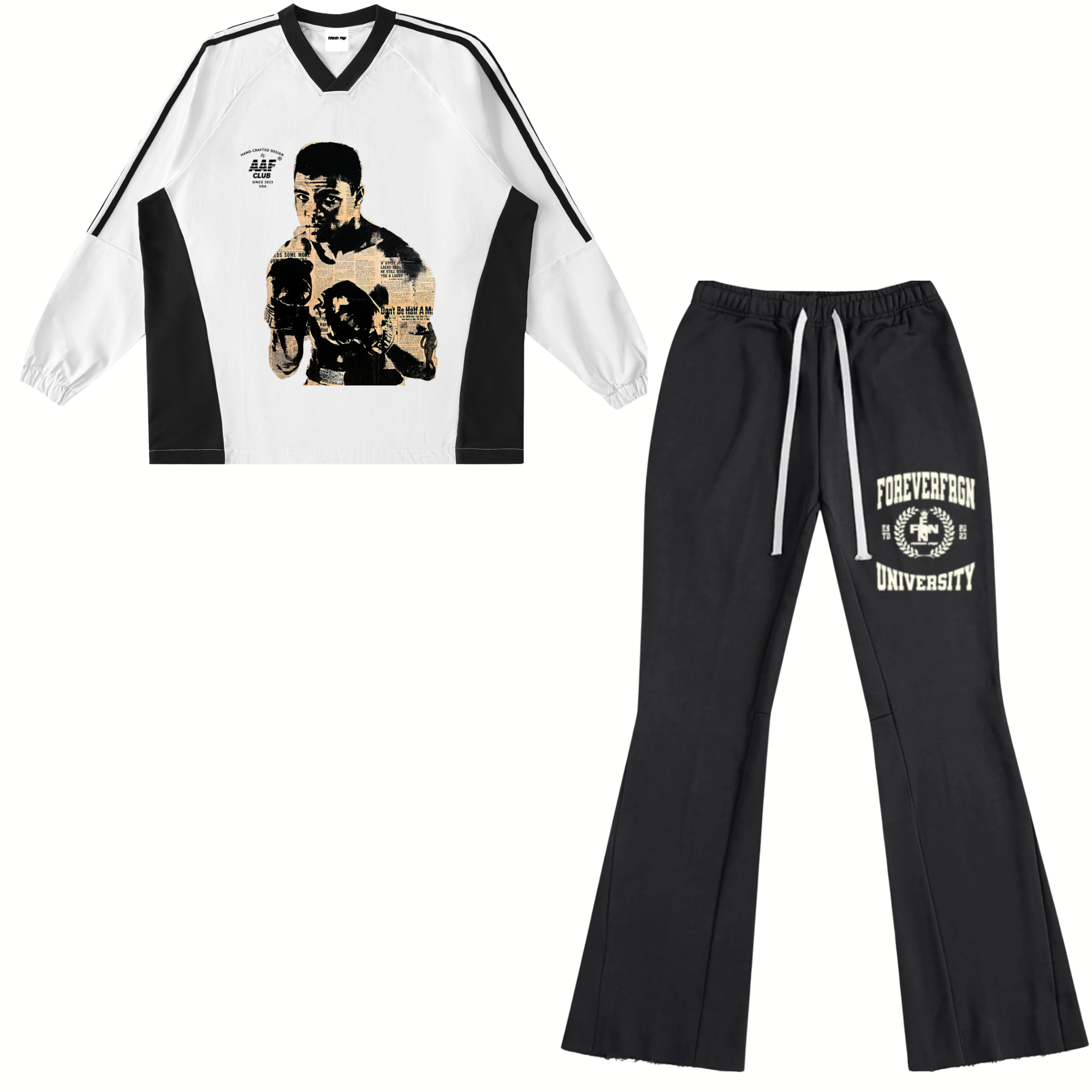 Forever Frgn - Bundle Always A Fighter Track Pullover and Pants