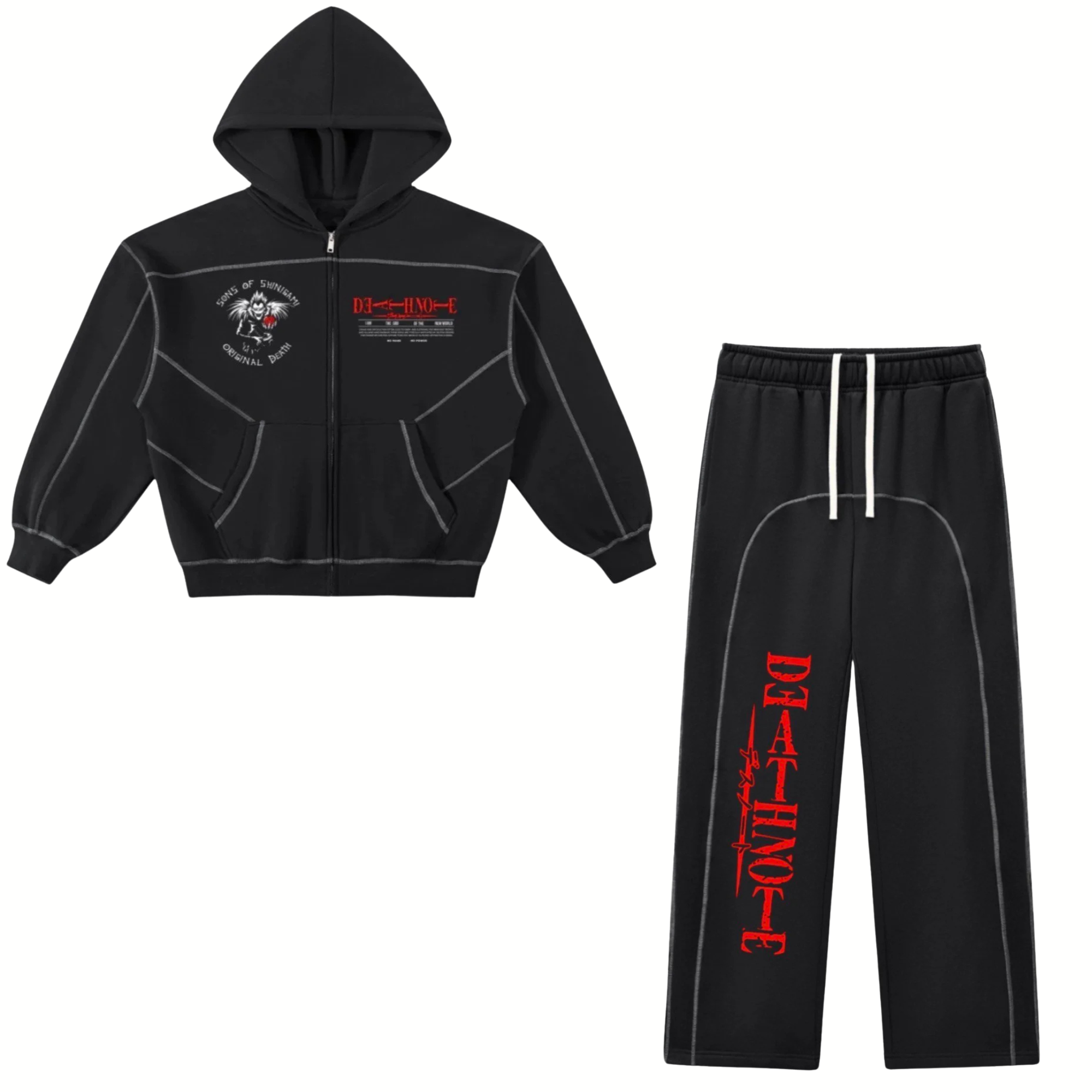 Amine - Bundle Shinigami Pact 2 pc – Zip Jacket, Fleece Pants