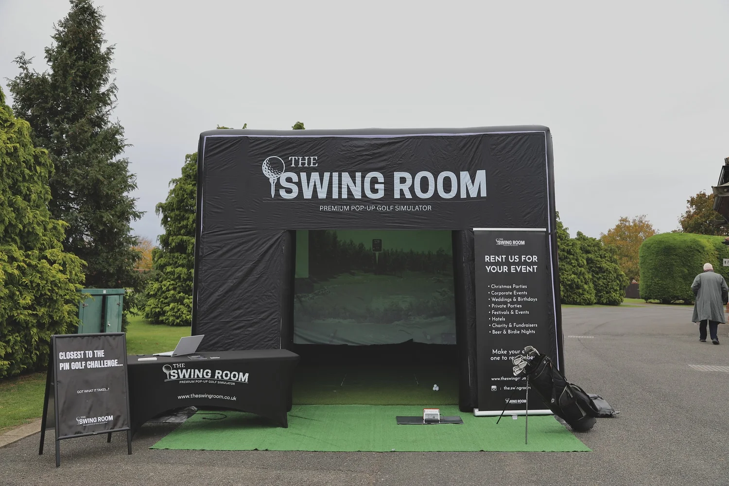 The Swing Room - UKs No.1 Mobile Golf Simulator Rental For Events ...