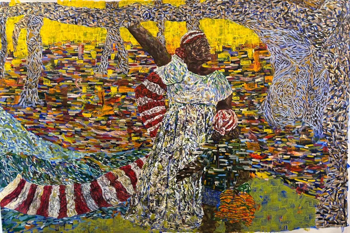 Lady of Everglade 
Oil on Canvas 
