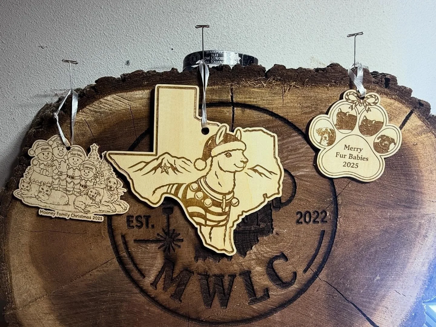 Why buy the annual ornament at the store?
There&rsquo;s an Easter egg in this one. 👀

Every animal outline was built from actual photos of our fur babies &mdash; not stock art. That&rsquo;s the difference.

And yes&hellip; Arnold the alpaca is offic