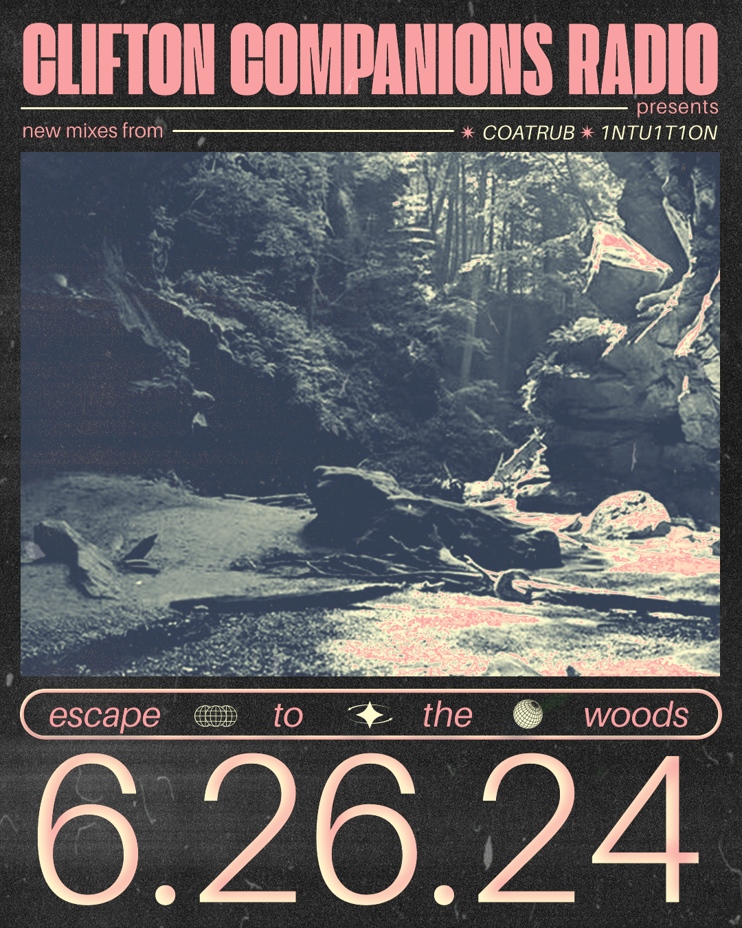 CCR escape to the woods poster.png