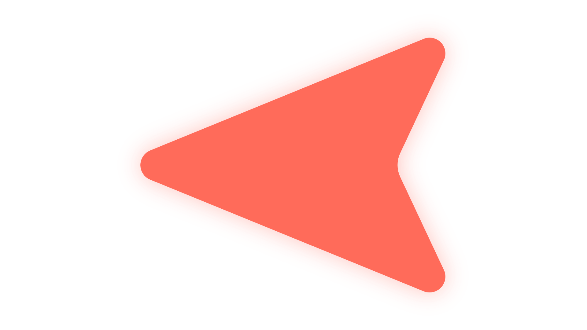 A large red arrow pointing to the right on a black background.