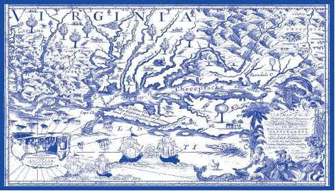 The Blue & White Celebration Scarf