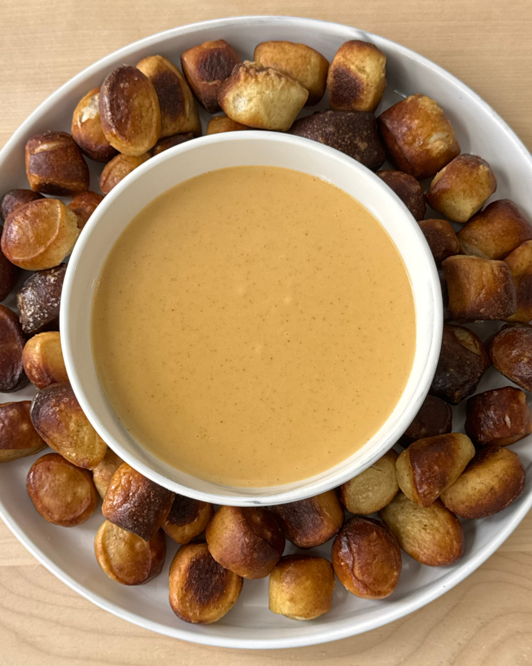 Sourdough Pretzel Bites with Beer Cheese