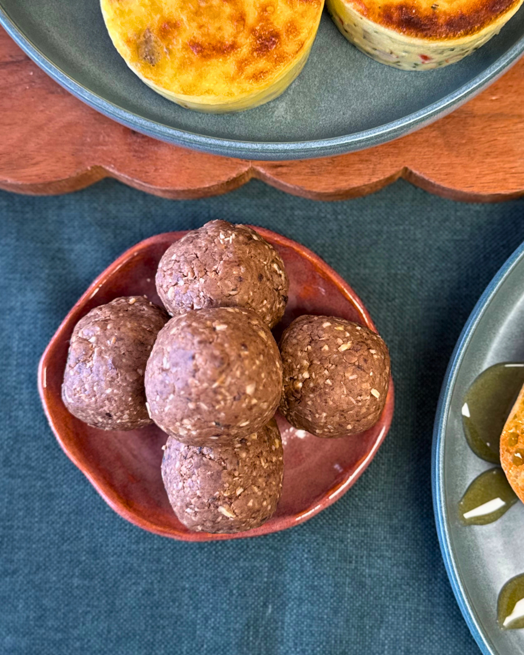 Chocolate No Bake Protein Balls (GF)