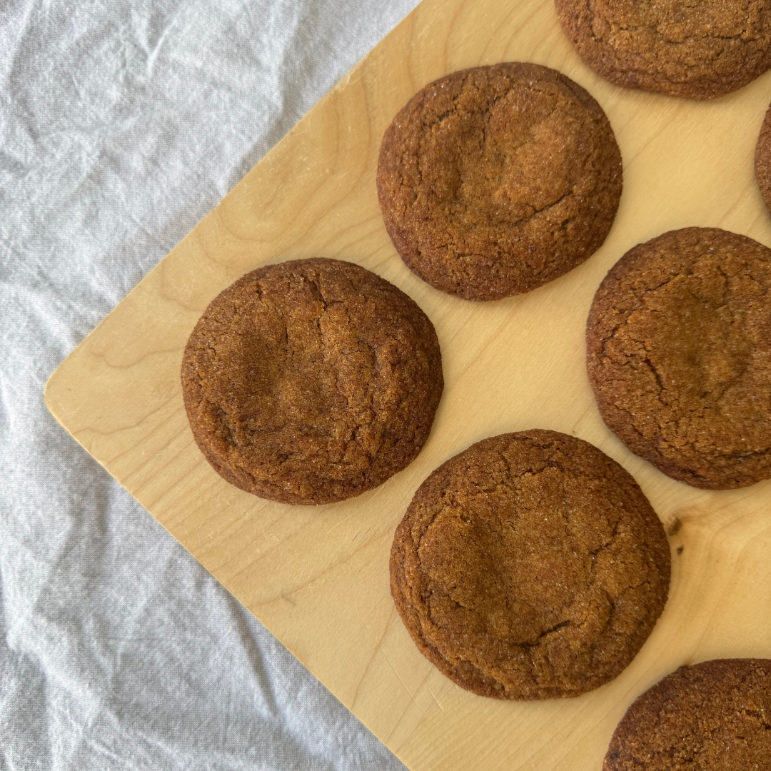 Brown Butter Pumpkin Snickerdoodle Cookies