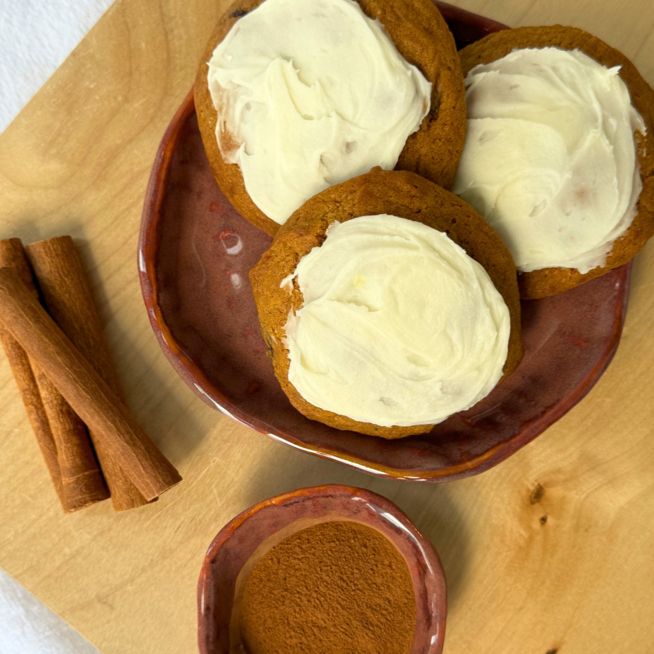 Iced Pumpkin Drop Cookies