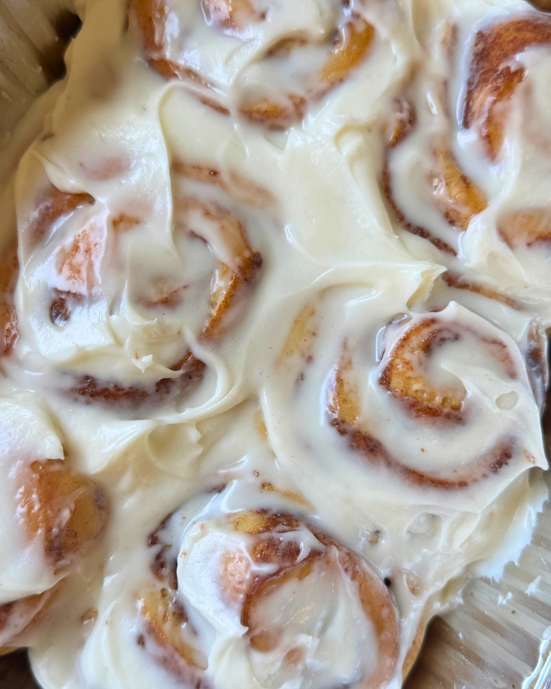 Cinnamon Rolls with Cream Cheese Frosting
