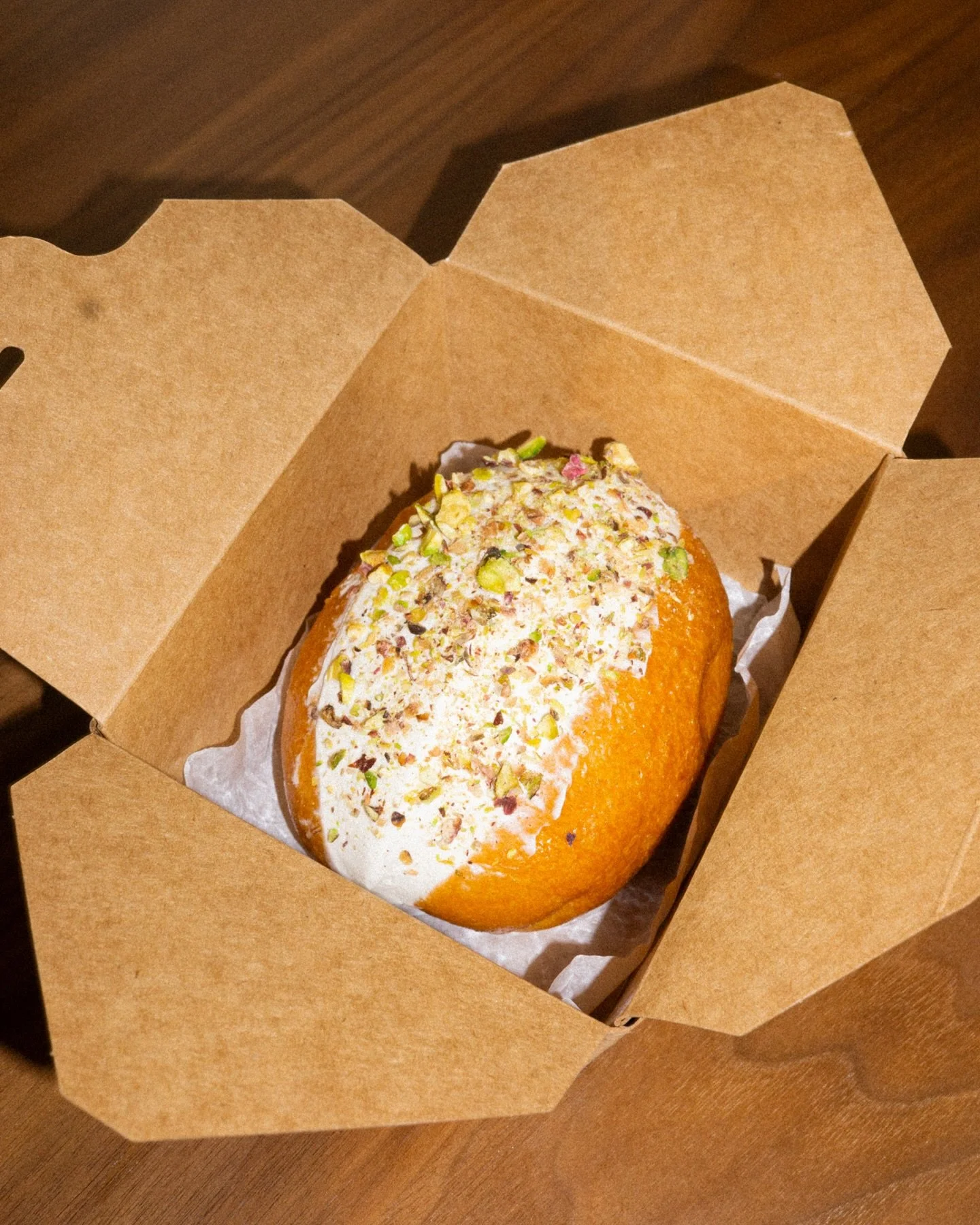 Maritozzi
Fresh-whipped cream in a light, sweet brioche. Made today, chilled, and ready when you are.