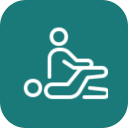A physitherapy session logo icon