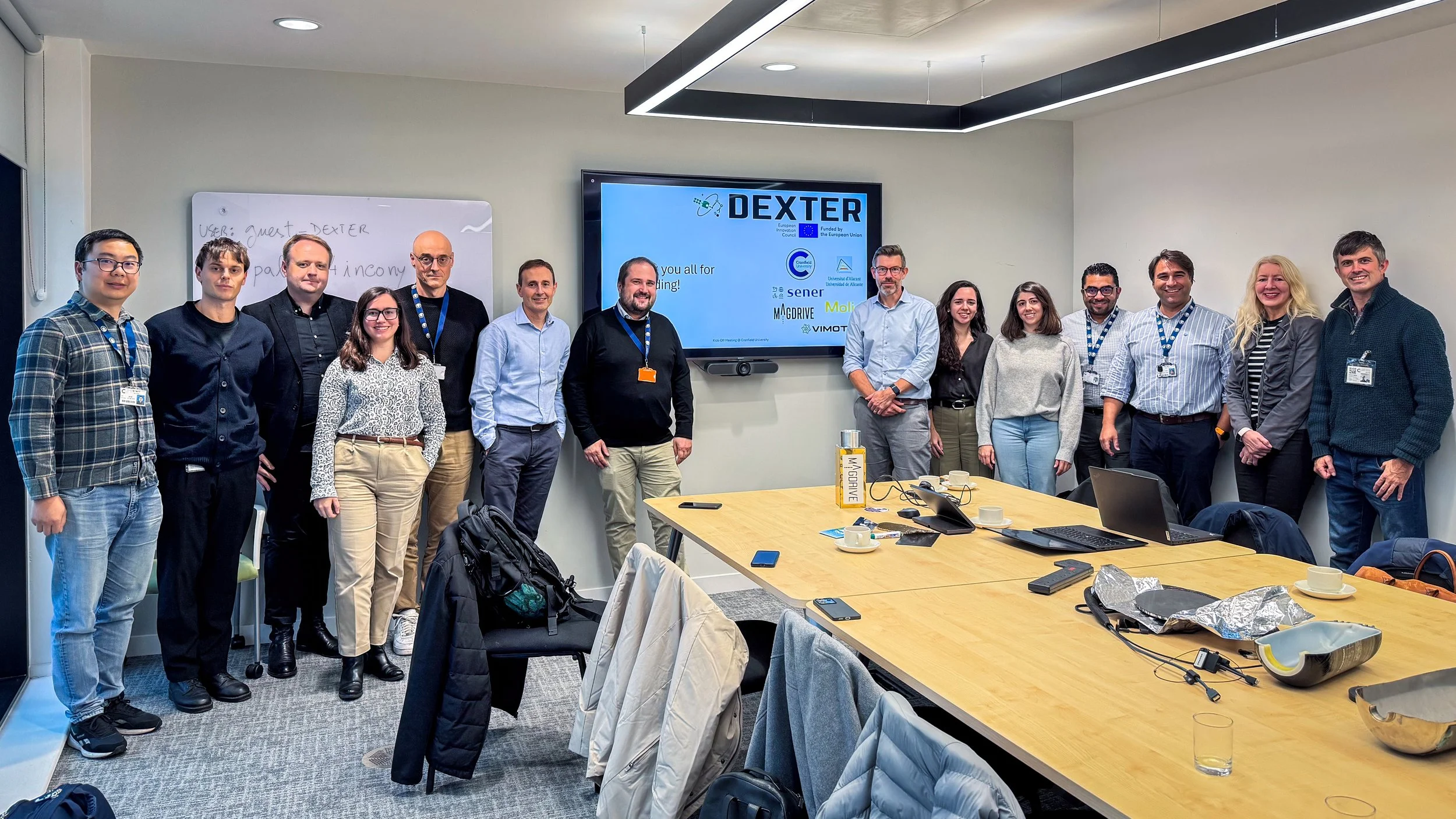 DEXTER Project Kicks Off at Cranfield University