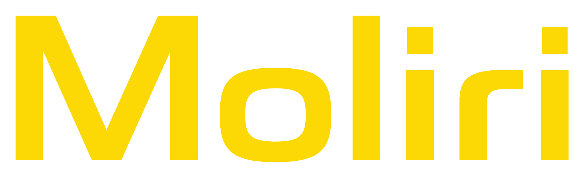 The word "Moli" in large yellow letters on a black background.