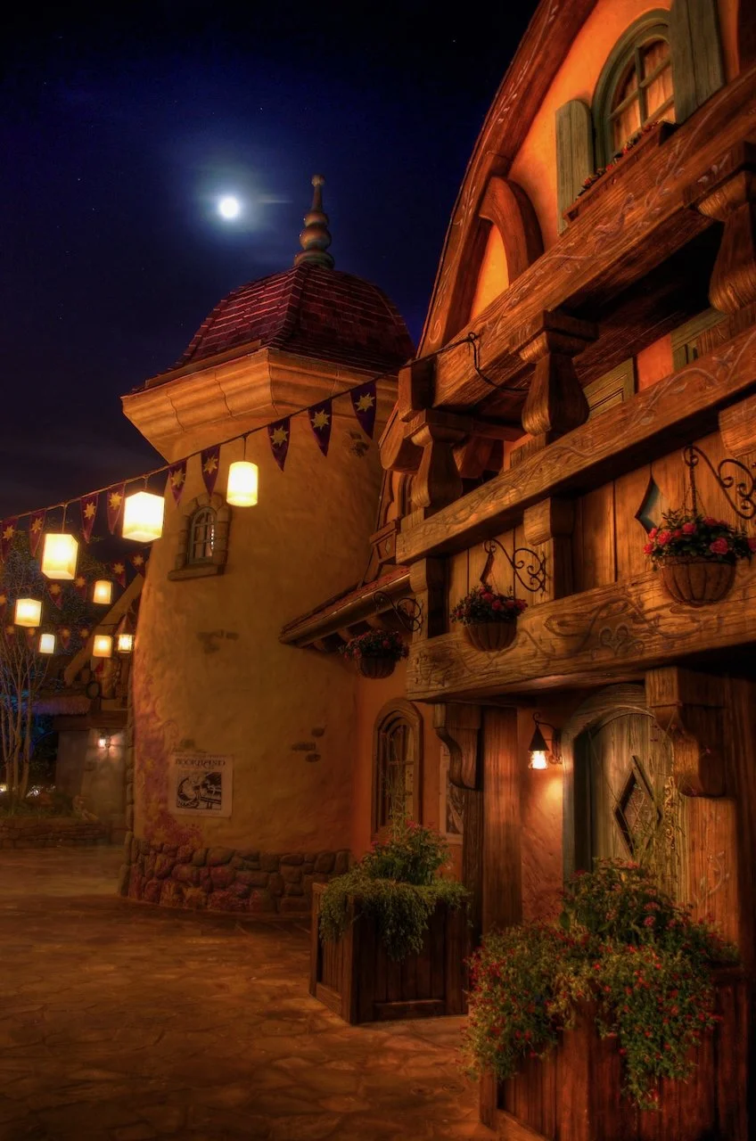 Restroom next to Rapunzel's Tower