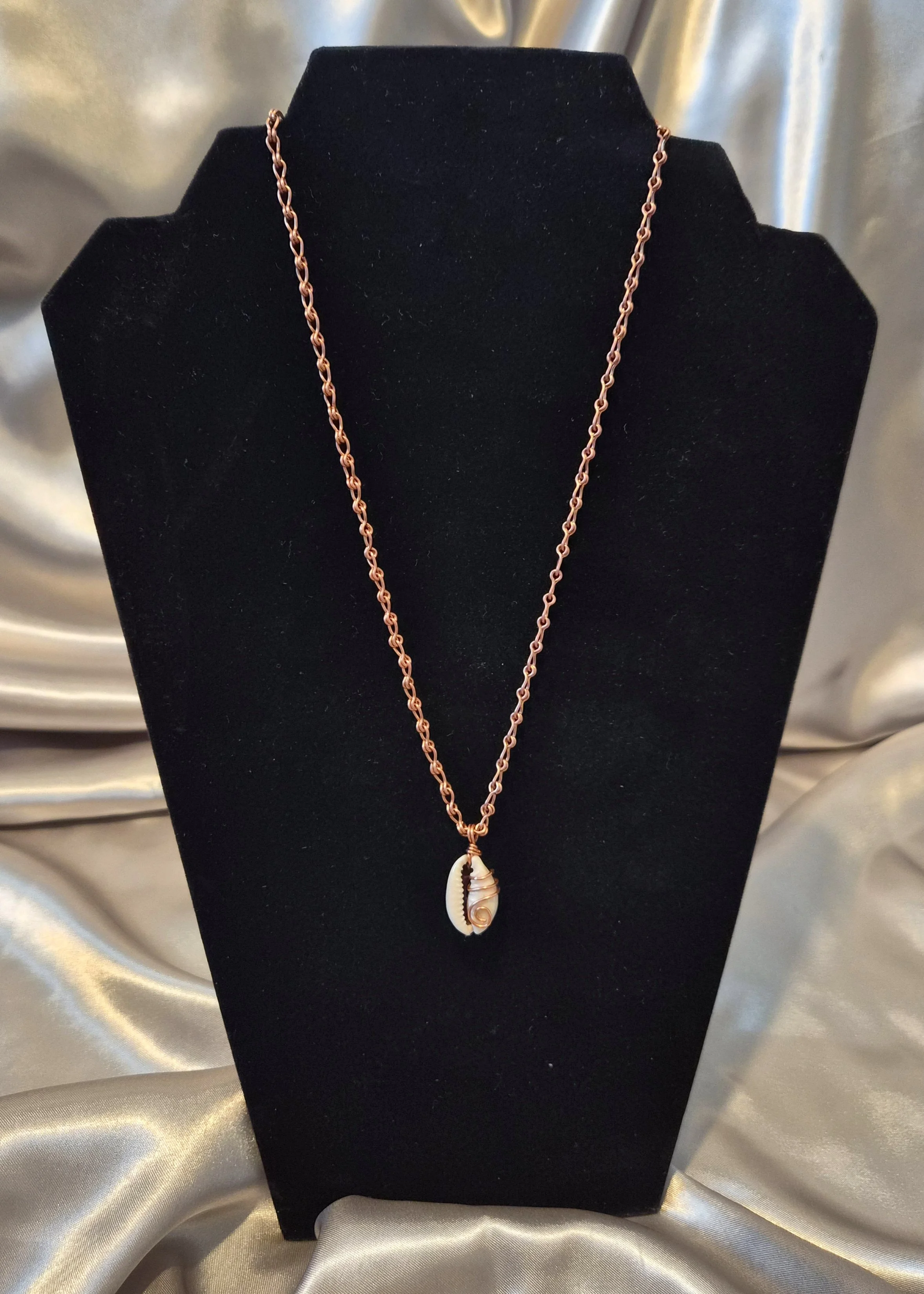 Cowrie shell necklace