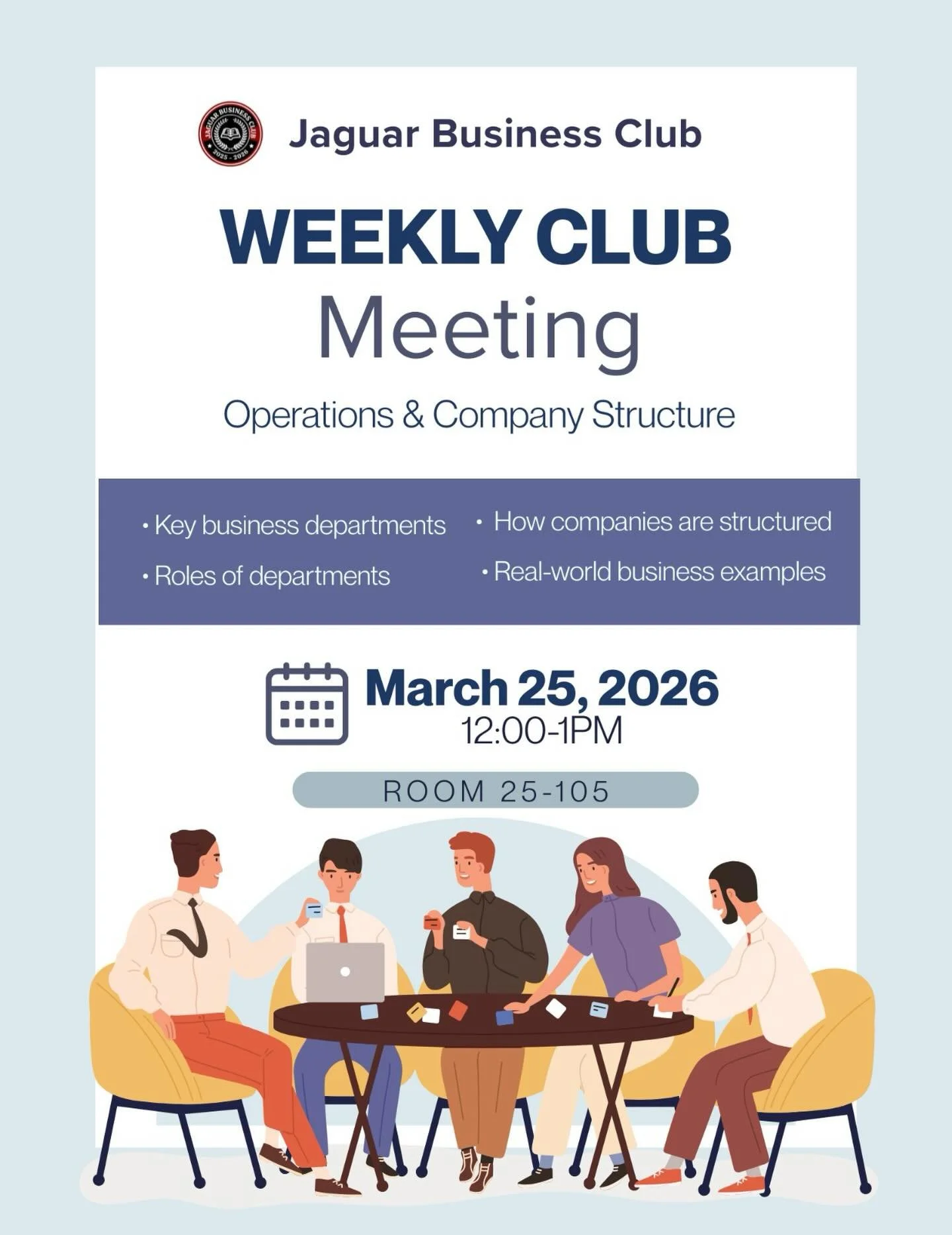 How do successful companies actually run?

This week at Jaguar Business Club, we&rsquo;re breaking down Operations &amp; Company Structure &mdash; the backbone of every successful organization.

Learn how companies organize teams, manage workflow, an