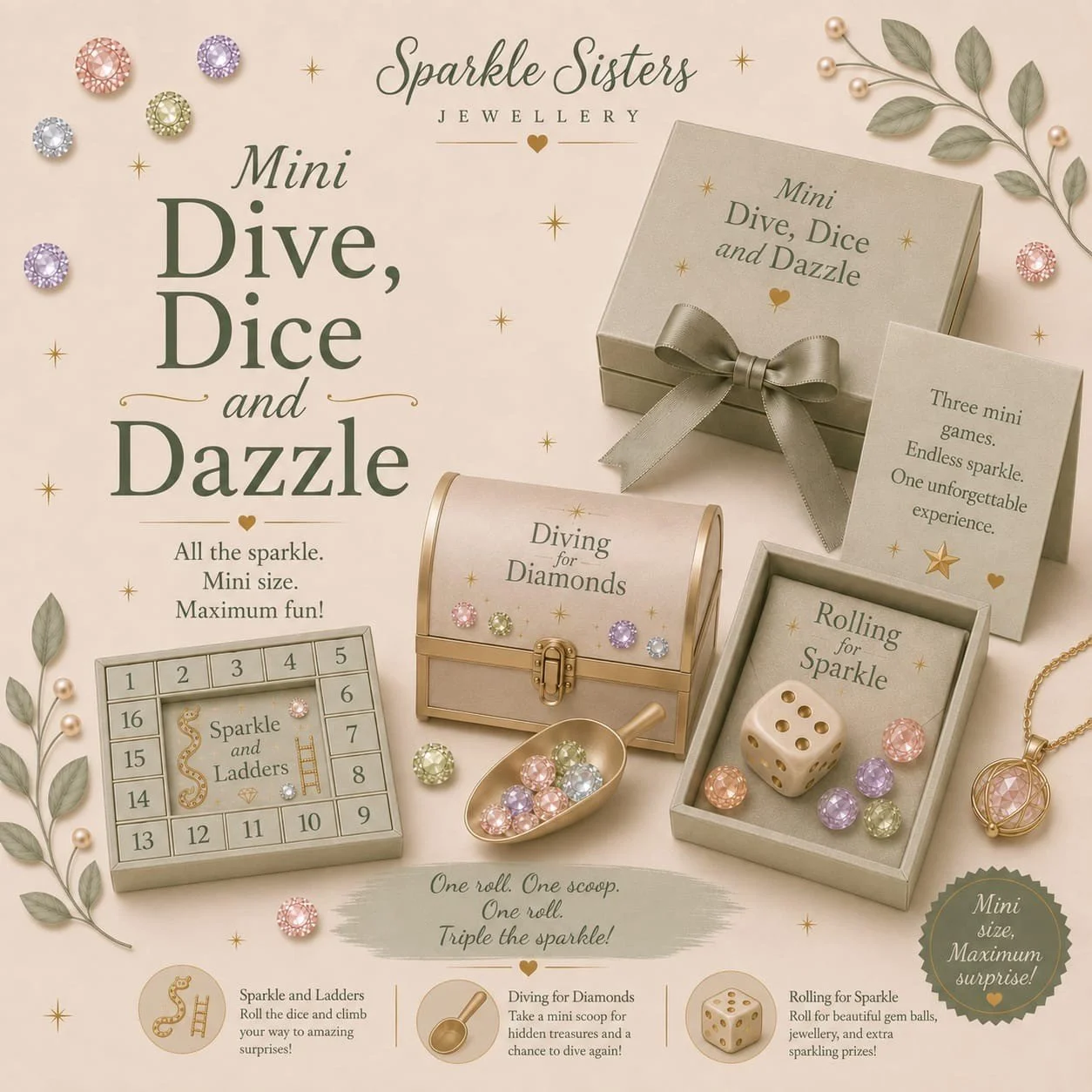 Mini Dive, Dice and Dazzle