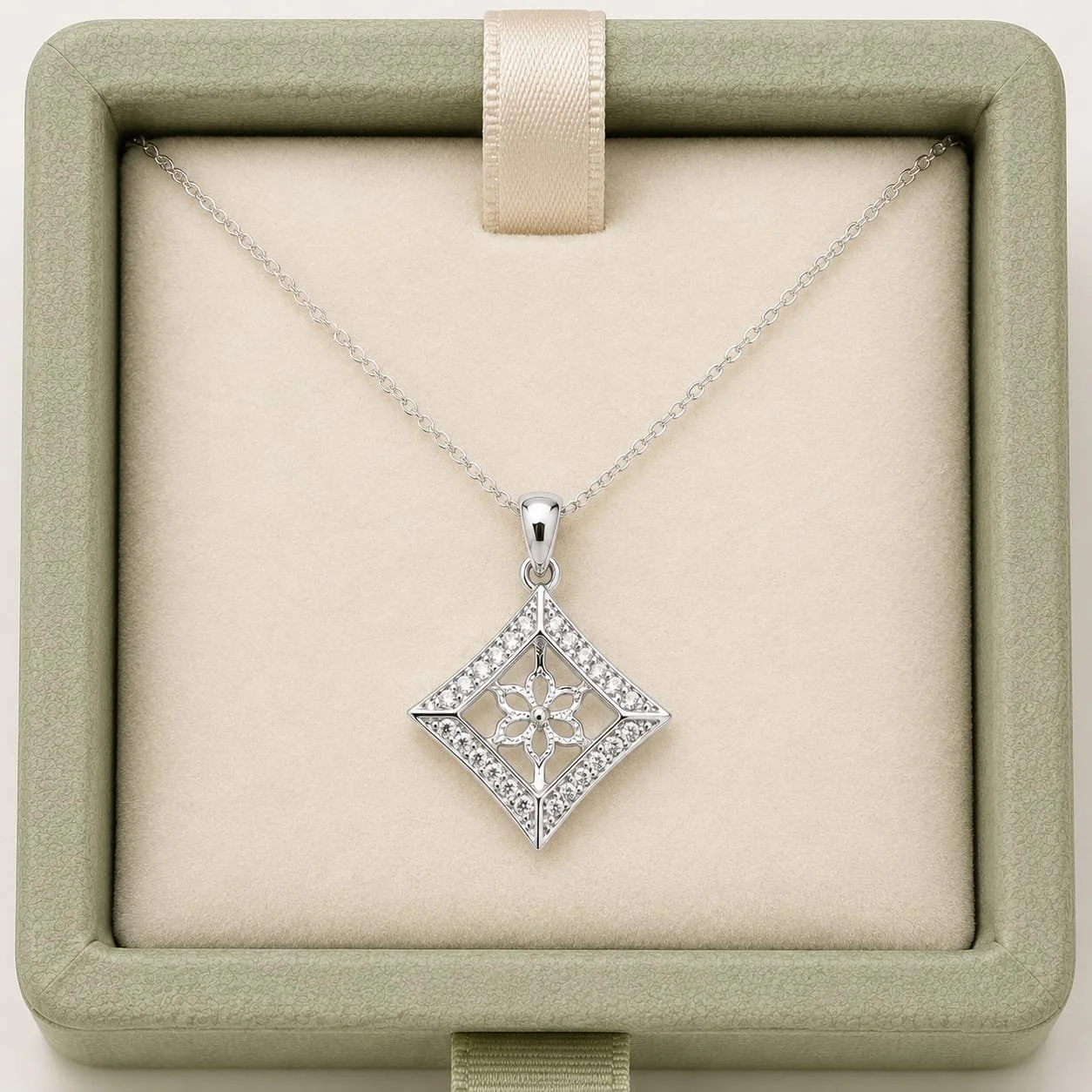 The Diamond Sparkle Pendant.