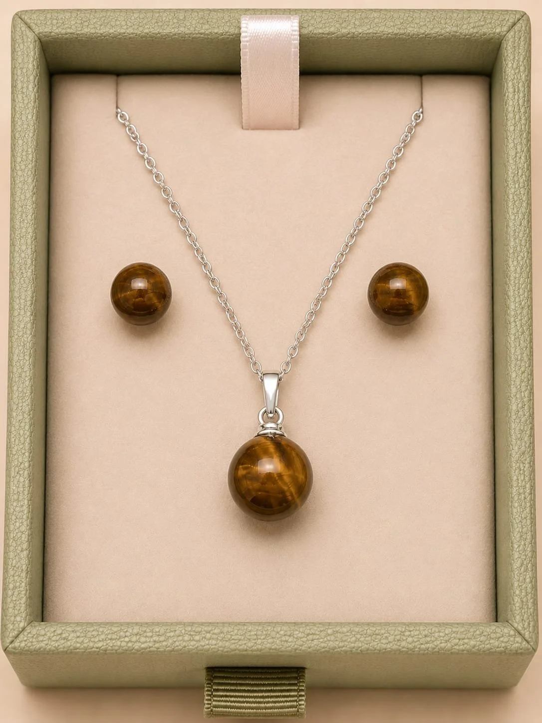 Sparkle Tiger’s Eye Gem Ball Set