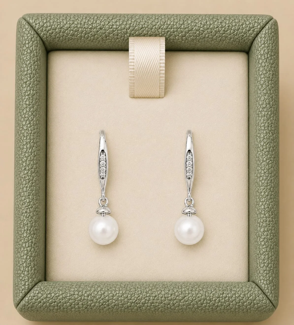 925 Sterling Silver Gemstone Drop Earrings