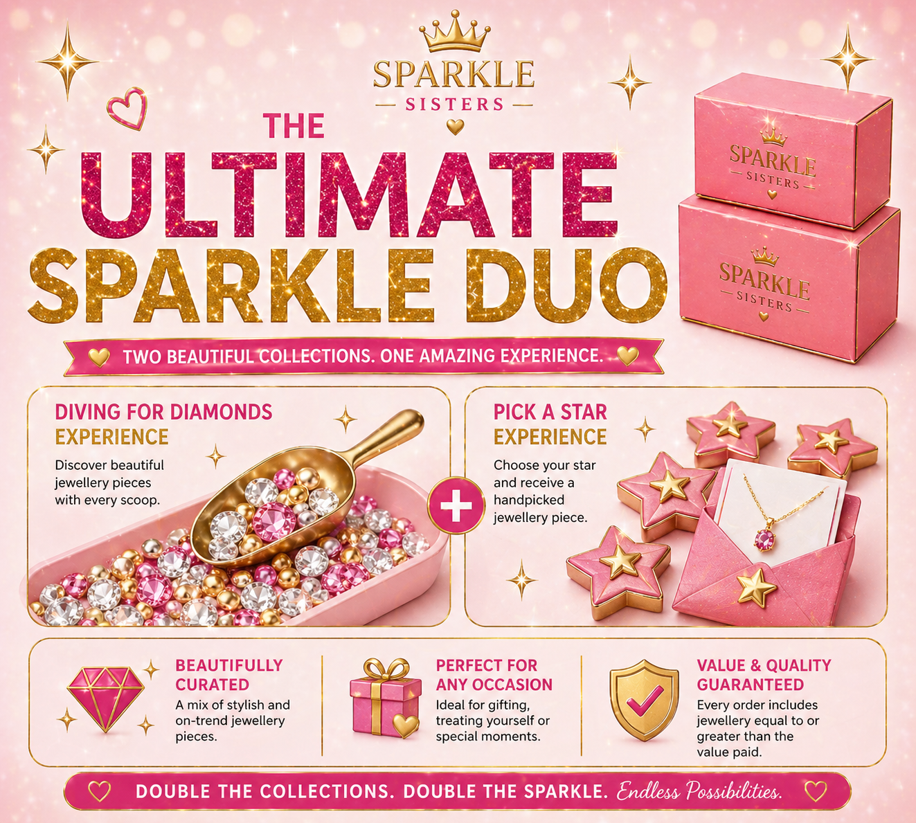 The Ultimate Sparkle Duo ✨💎