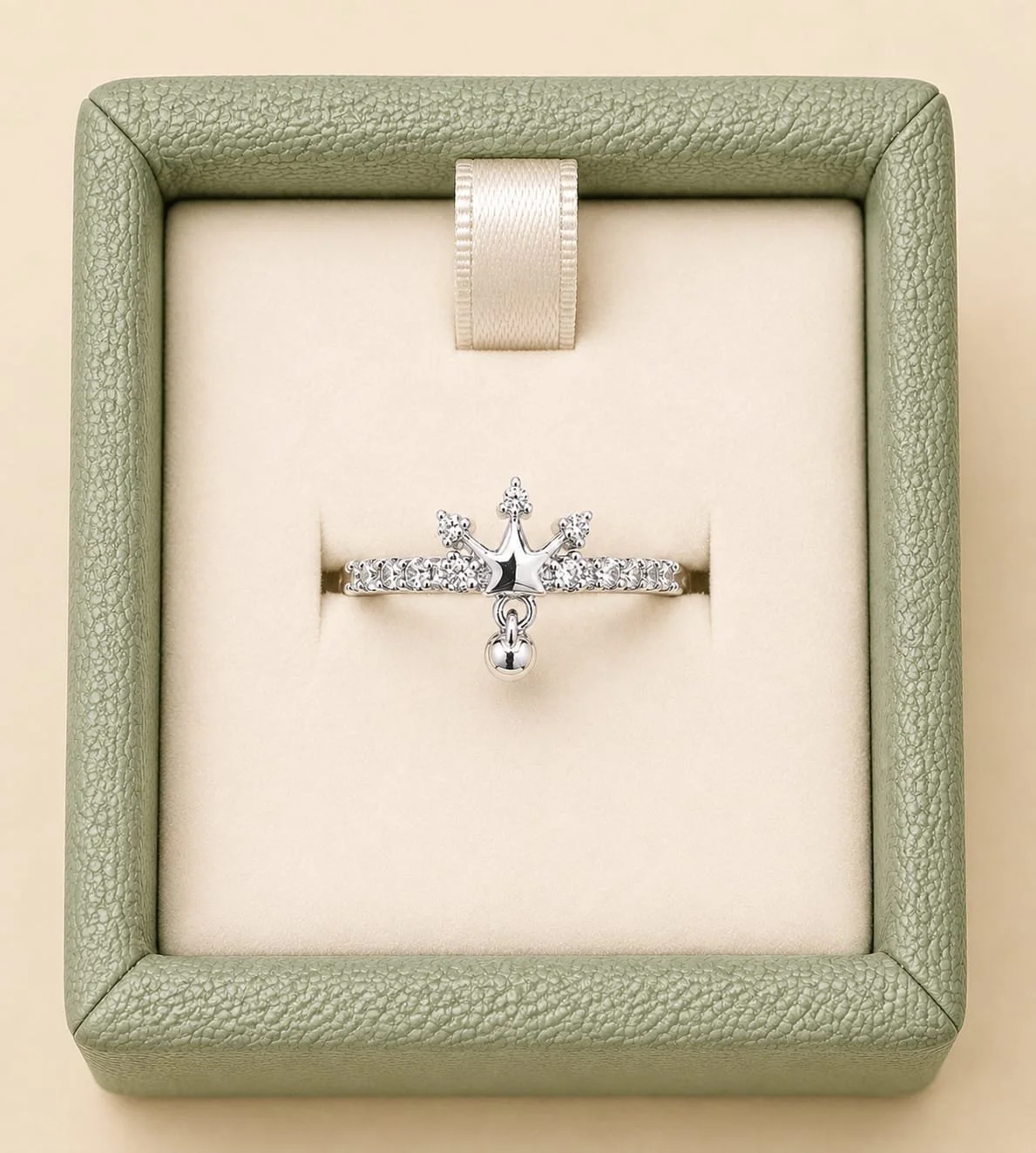 The Crown Sparkle Ring