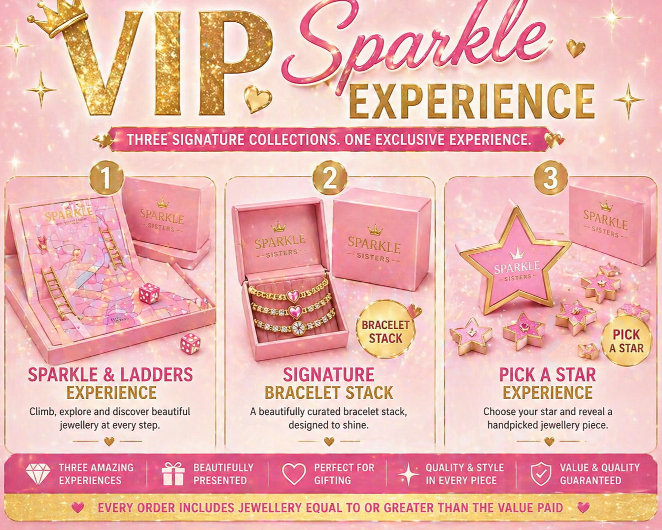👑  VIP Sparkle Experience