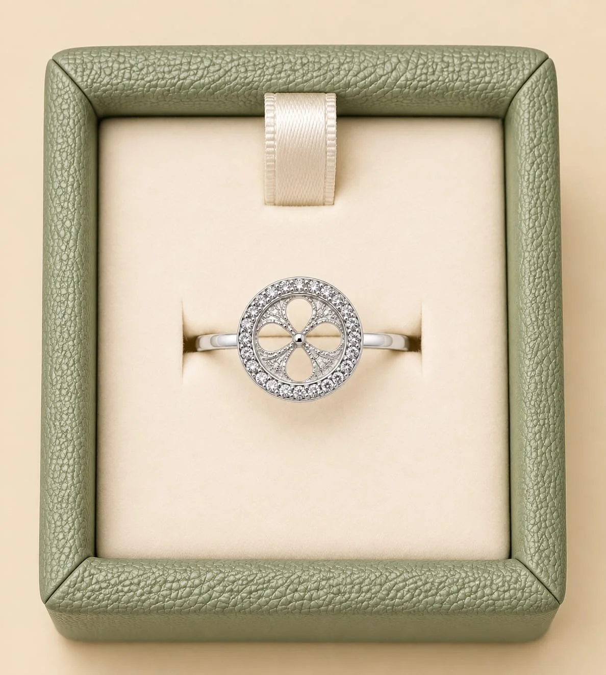 The Simple Sparkle Ring