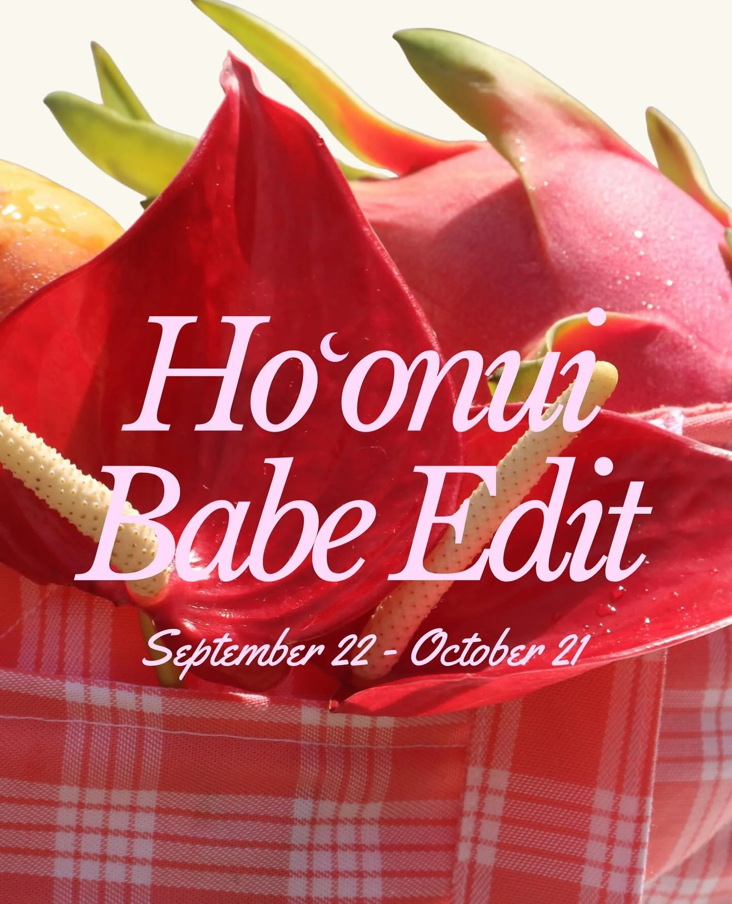 Hi babes, I&rsquo;m so excited to share something new with you, the very first Hoʻonui Babe Edit! 🌙 Every Hilo, the start of a new malama, I&rsquo;ll be posting this as a way to ground together and share monthly updates. You&rsquo;ll be able to find