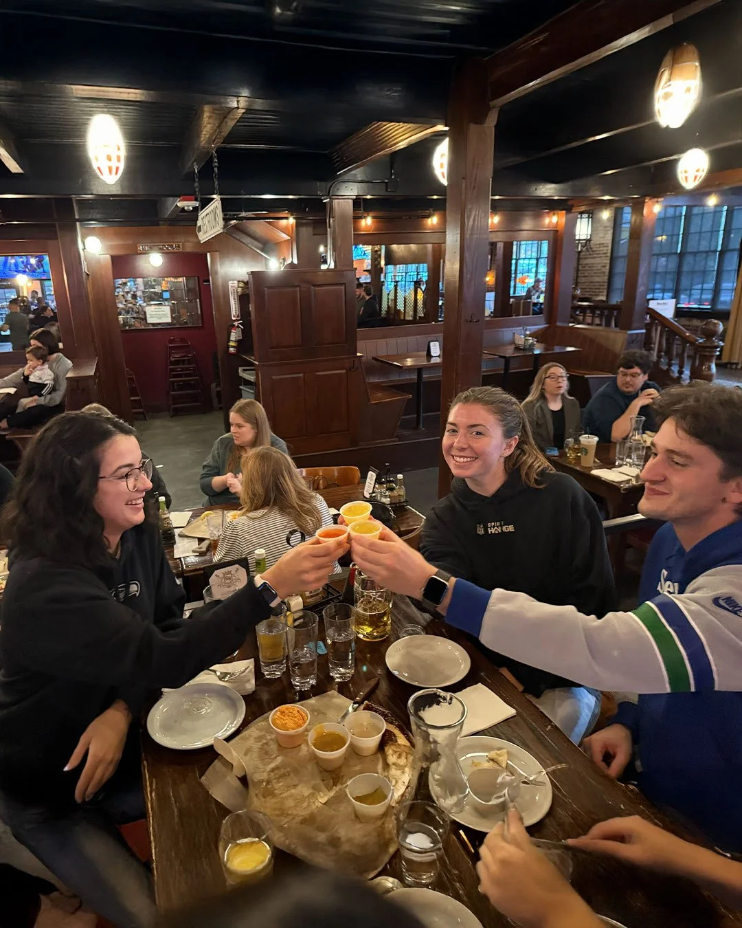 Game Day at the Haus 🏈🏒⚽
You know the drill&mdash;rock your football jersey and score 15% off your tab, plus $10 pitchers, raffles, and more. Tonight we&rsquo;re hyped for Kraken vs. Oilers (6pm) and Torrent vs. NY Sirens (7pm), with more big match