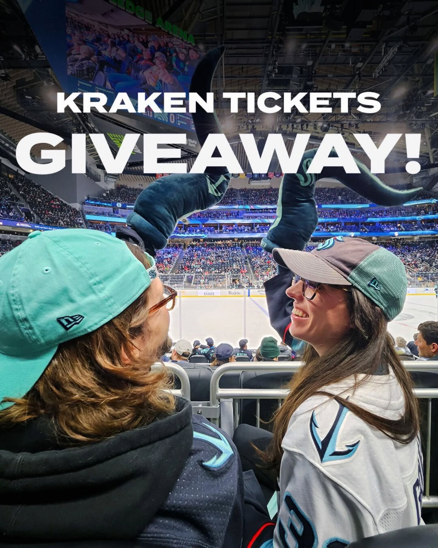 🚨 KRAKEN TICKET GIVEAWAY! 🚨
We want to see you in your Kraken gear, Seattle! Throw on that jersey, grab a beer, and show us your Kraken pride at Rhein Haus for a chance to win tickets to the Friday, Jan 23rd game vs. the Ducks at 7pm.

How to enter