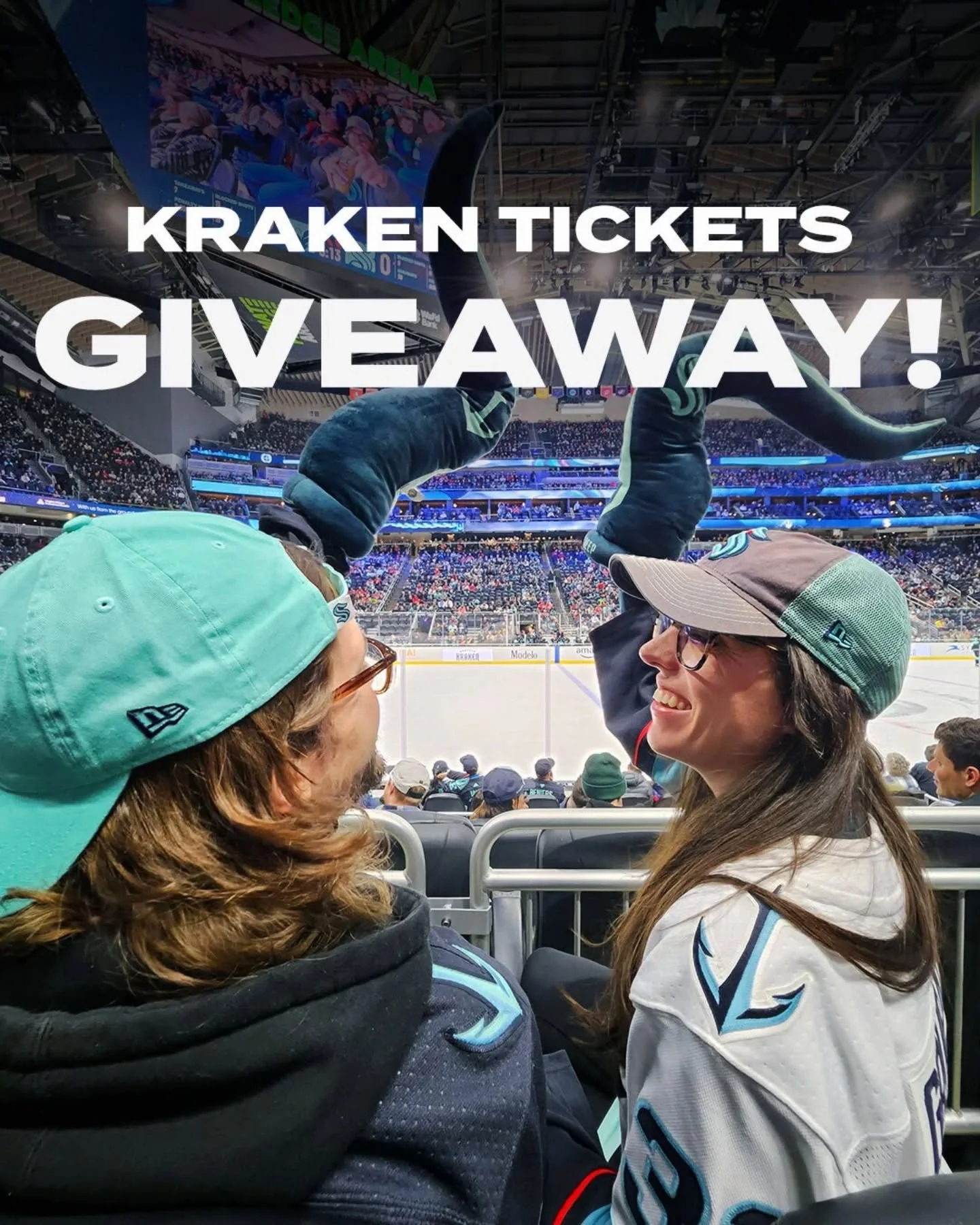 🚨 KRAKEN TICKET GIVEAWAY! 🚨
We want to see you in your Kraken gear, Seattle! Throw on that jersey, grab a beer, and show us your Kraken pride at Rhein Haus for a chance to win tickets to the Friday, Jan 23rd game vs. the Ducks at 7pm.

How to enter